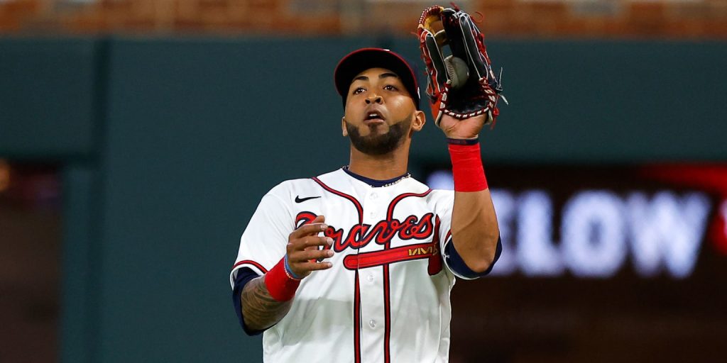 Eddie Rosario put on IL for 10 days with an eye problem