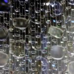 Optical Installation In Beijing Mirrors Raindrops With 30,000 Repurposed Eyeglass Lenses