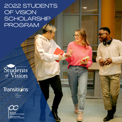 Transitions Optical in Canada and the Opticians Association of Canada Now Accepting Applications for the 2022 Students of Vision Scholarship Program
