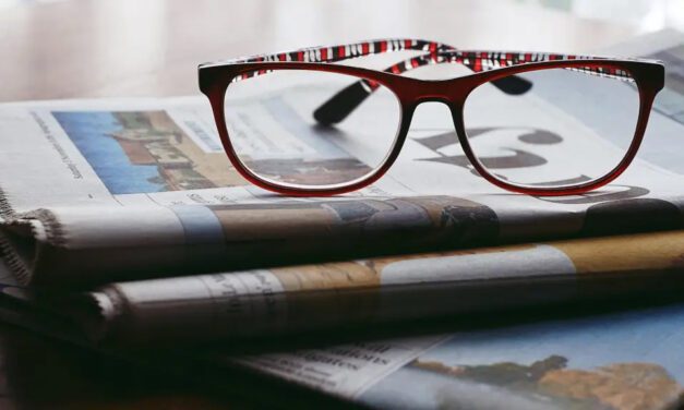 Needing reading glasses is a common part of the aging process