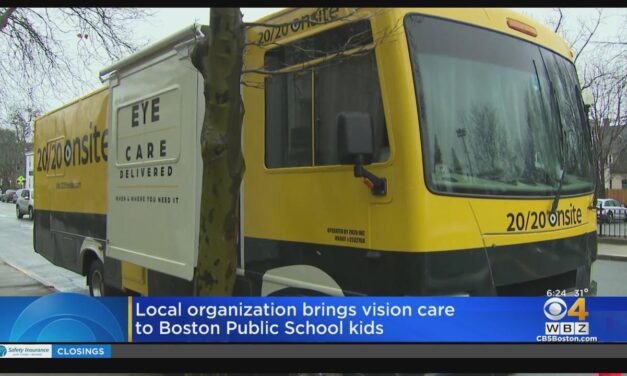 Vision Buses Bring Free Eye Care And Glasses To Boston Students Who Need Them