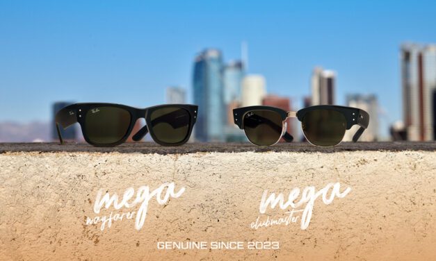Ray-Ban lance une nouvelle campagne "Genuine Since" + Mega Designs