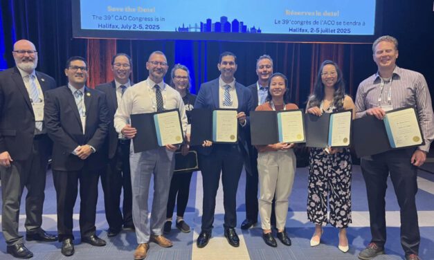 Lidkea receives Fellowship from Canadian College of Specialties in Optometry