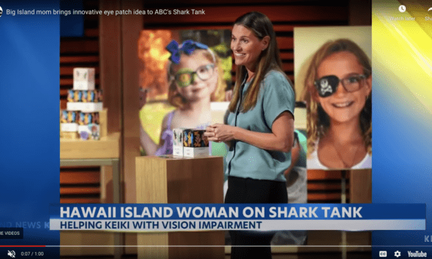 Une maman de Big Island apporte une idée innovante de cache-œil au Shark Tank d'ABC