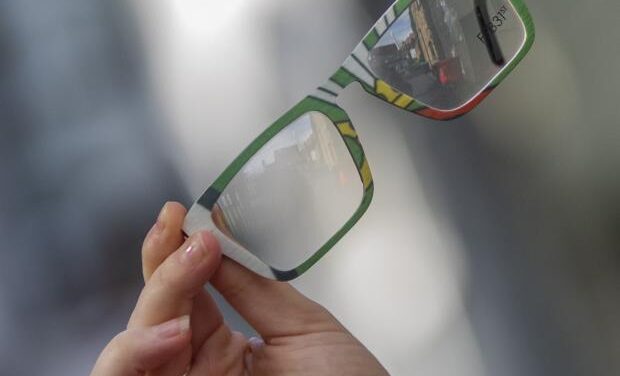 Optician creates Wrexham AFC glasses for Ryan Reynolds