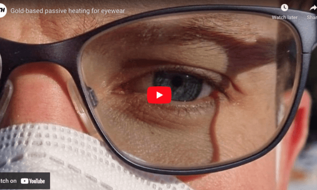 ETH Zurich Develops Gold-based Antifogging Coating For Eyewear