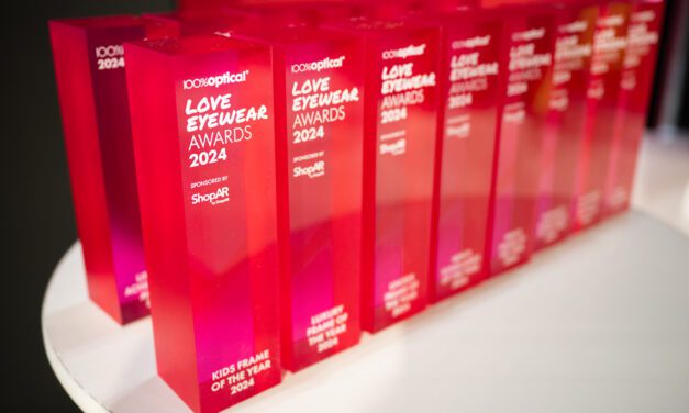 Annonce des gagnants des Love Eyewear Awards 100 de 2024% Optical