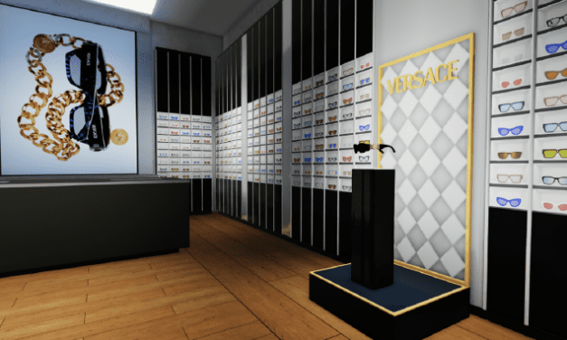 Versace Eyewear Takes Over LensCrafters Space on Roblox
