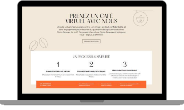 Opto-Réseau Launches A New Recruitment Initiative: Have A Virtual Coffee With A Network Optician