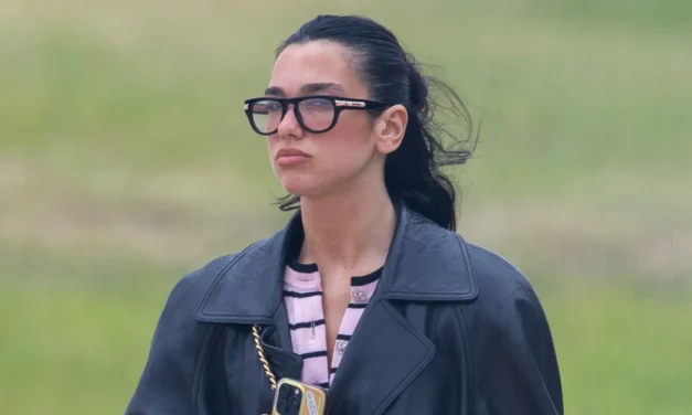 Dua Lipa Is Over Tiny Baby Bayonetta Glasses