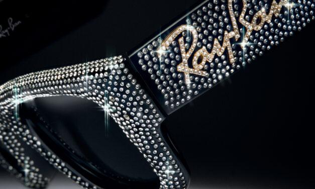 Ray-Ban & A$AP Rocky Elevate the Iconic Wayfarer New Puffer Crystal Collection