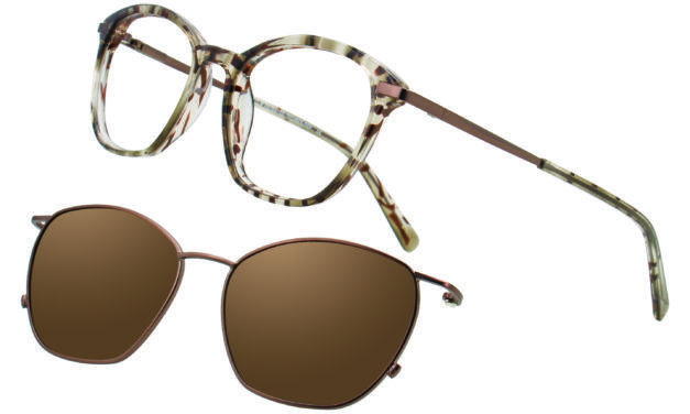 EasyClip® EC736 Cat-Eye Style With Clip-On Ease